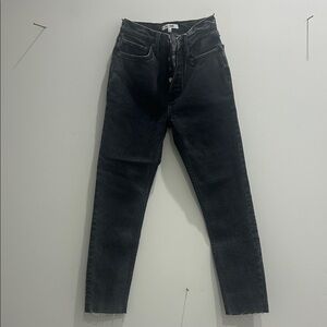 High-Rise Black Women’s Jeans
